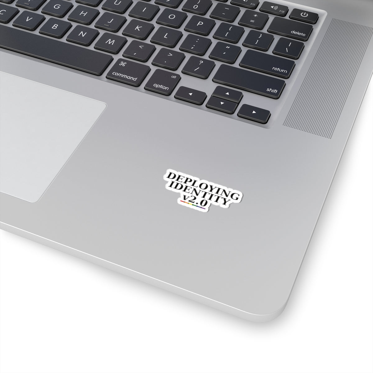 FÆBRIQ 'Deploying Identity v2.0' Holographic Kiss-Cut Sticker Pack | Pride Circuit Die-Cut for Laptops & Water Bottles