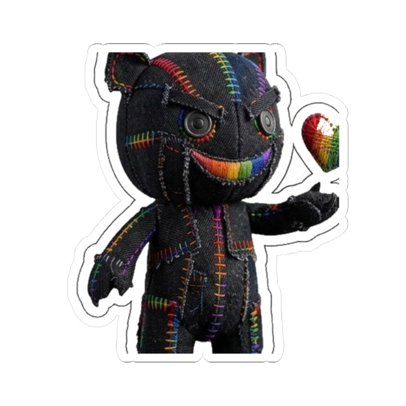 FÆ Heart Kiss-Cut Sticker