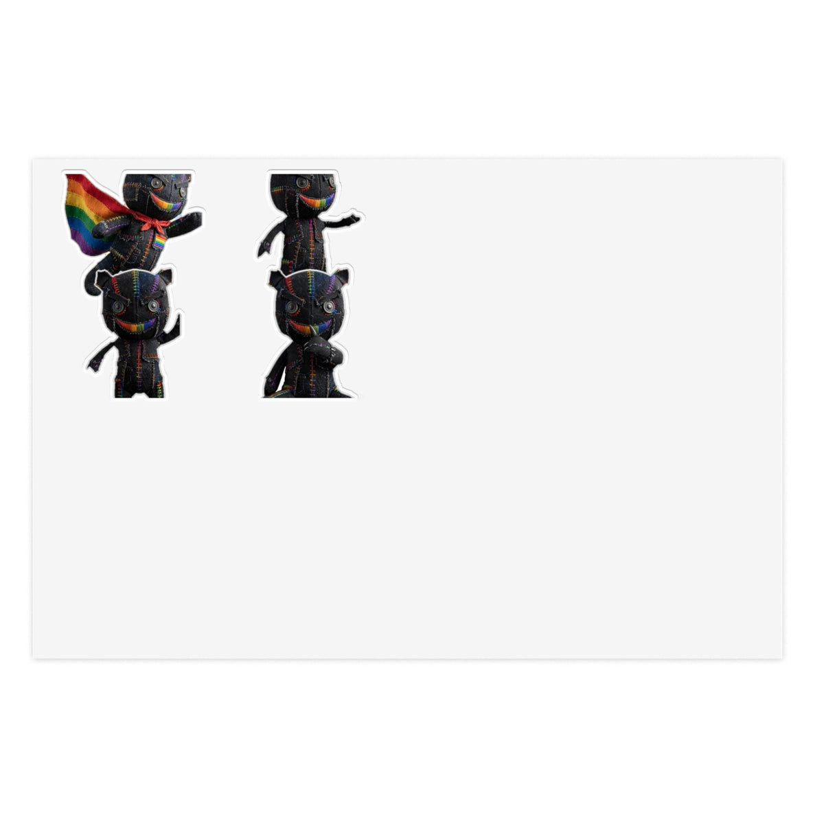 FÆ Sticker Sheet: Four Poses
